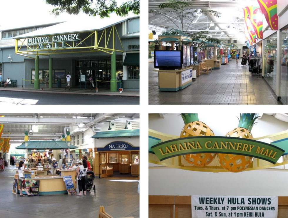 Lahaina Cannery Mall Shops And Food Court Maui Hawaii
