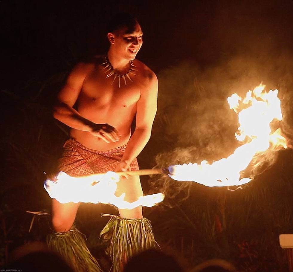 Royal Lahaina Luau Fire Dance